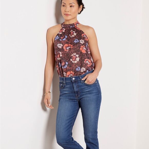 NWT Cleobella Ryla Patterned Halter neck Top, Size Small - Picture 5 of 7